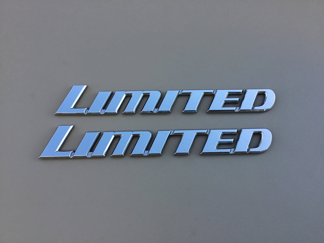 2001-2007 Toyota Highlander Limited Fender Emblem Set