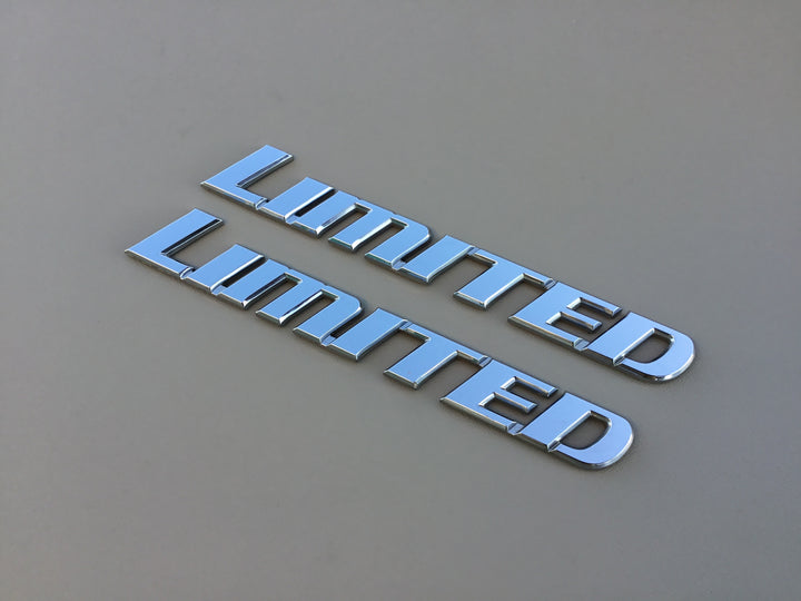 2001-2007 Toyota Highlander Limited Fender Emblem Set