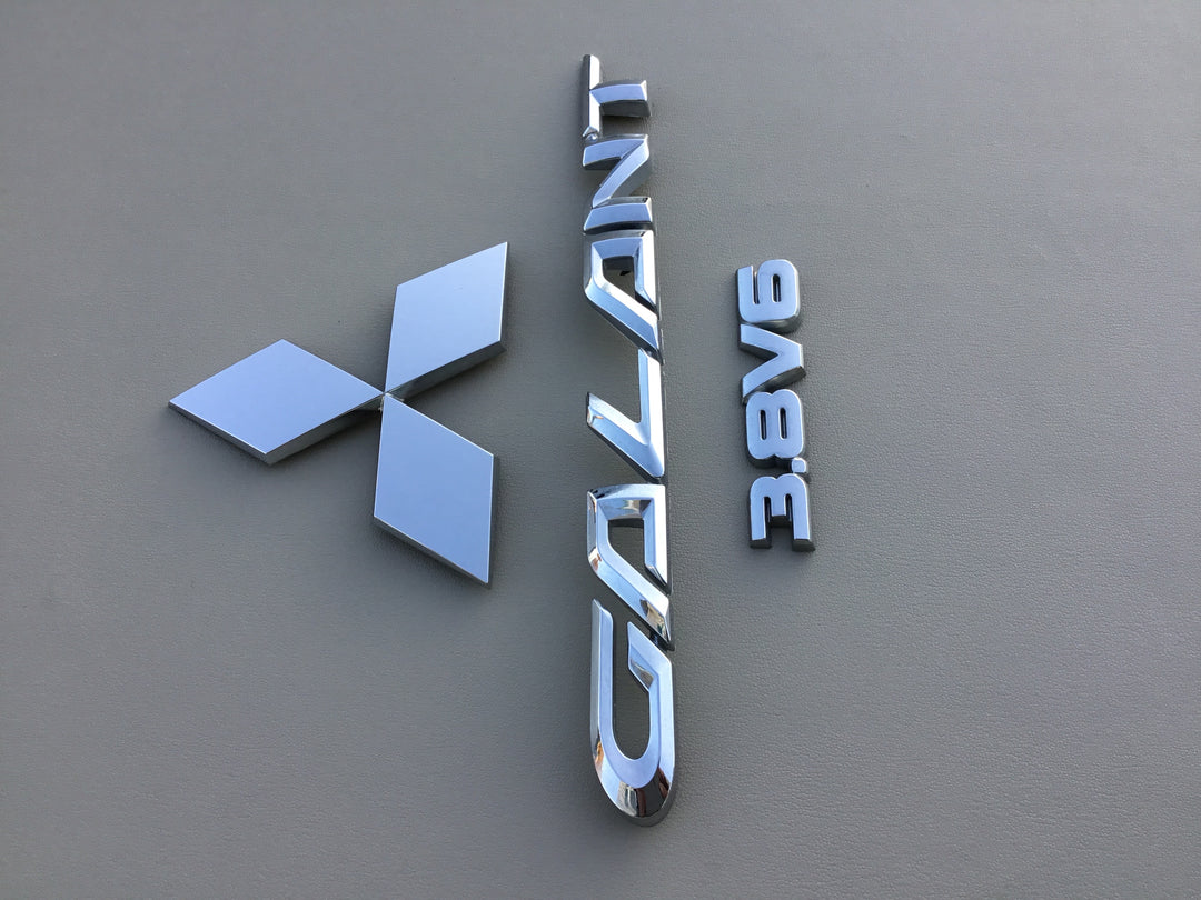 2004-2006 Mitsubishi Galant 3.8 V6 Trunk Emblem Set