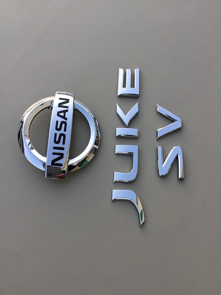 2011-2017 Nissan Juke SV Trunk Emblem Set