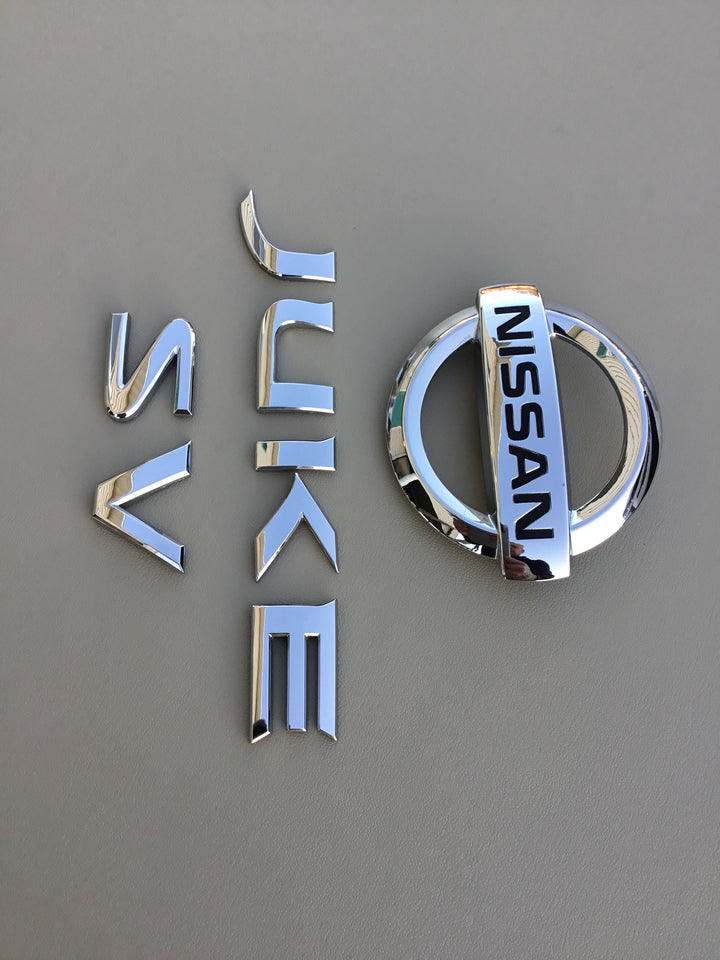 2011-2017 Nissan Juke SV Trunk Emblem Set