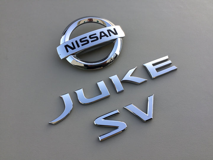 2011-2017 Nissan Juke SV Trunk Emblem Set