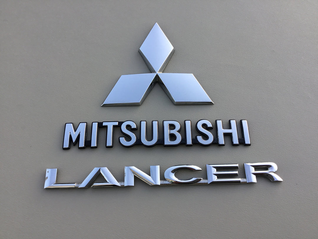 2008-2015 Mitsubishi Lancer Trunk Emblem Set