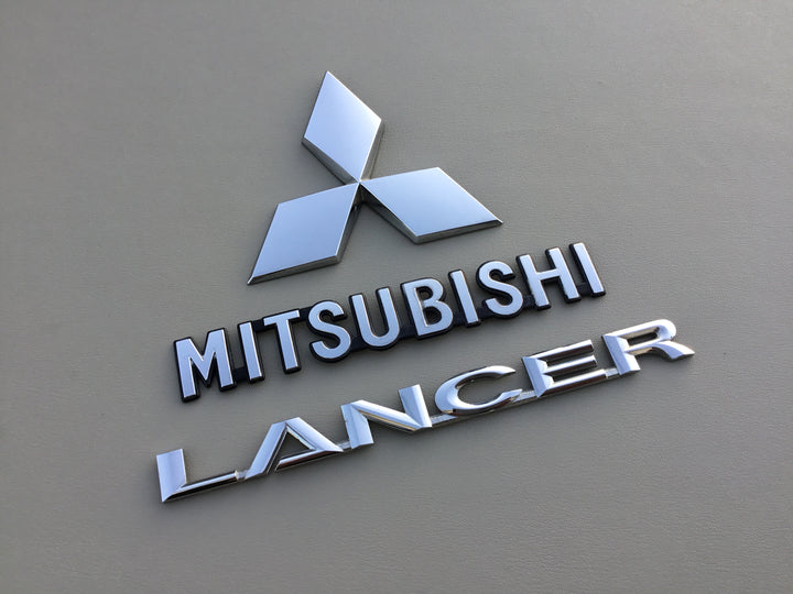 2008-2015 Mitsubishi Lancer Trunk Emblem Set