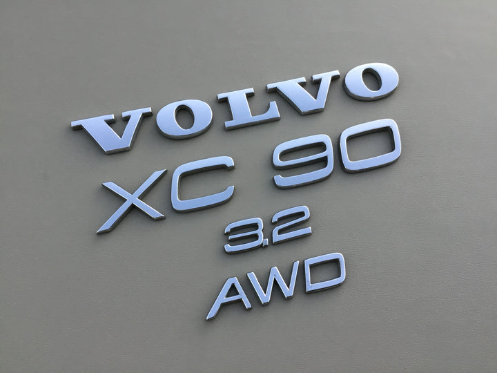 2003-2014 Volvo XC90 3.2 AWD Tailgate Emblem Set