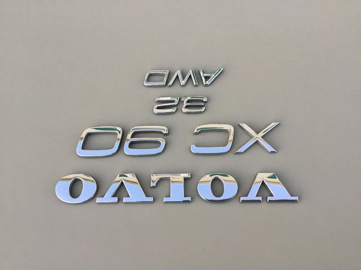 2003-2014 Volvo XC90 3.2 AWD Tailgate Emblem Set