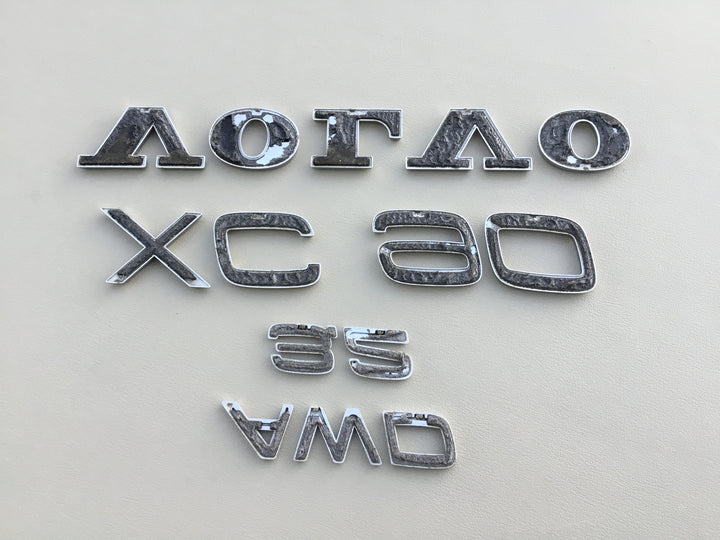 2003-2014 Volvo XC90 3.2 AWD Tailgate Emblem Set