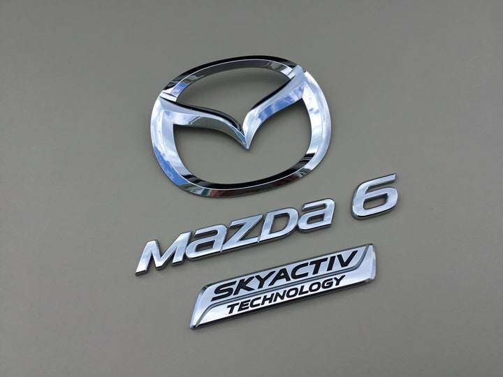 2014-2017 Mazda 6 Skyactiv Technology Trunk Emblem Set