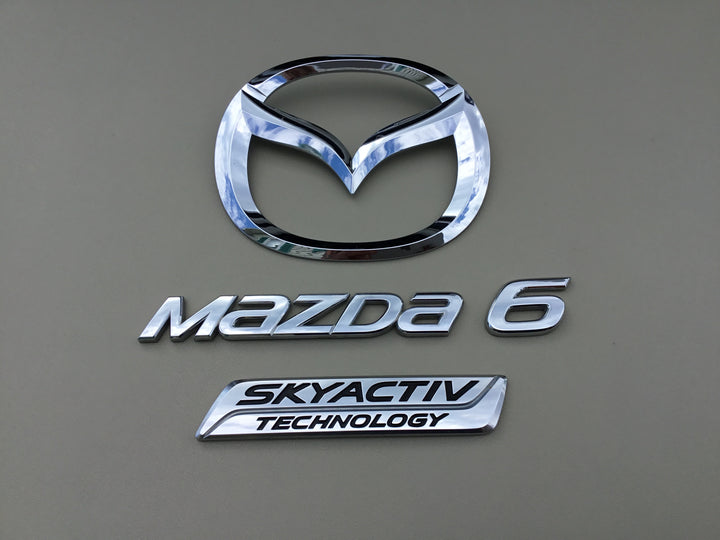 2014-2017 Mazda 6 Skyactiv Technology Trunk Emblem Set