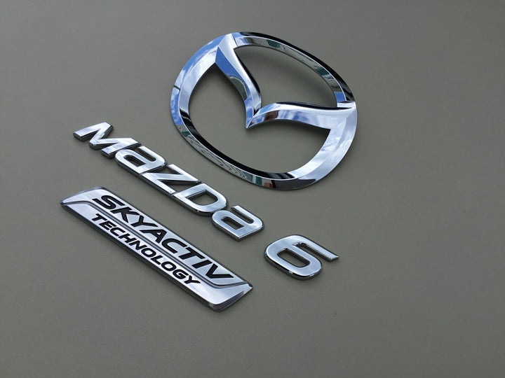 2014-2017 Mazda 6 Skyactiv Technology Trunk Emblem Set