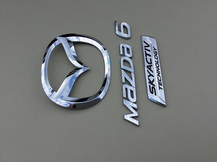 2014-2017 Mazda 6 Skyactiv Technology Trunk Emblem Set