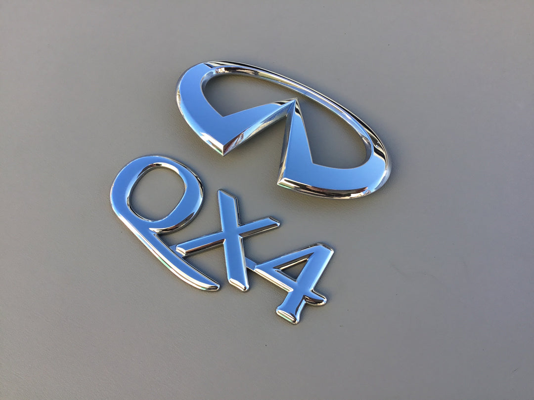 2001-2003 Infiniti QX4 Tailgate Emblem Set