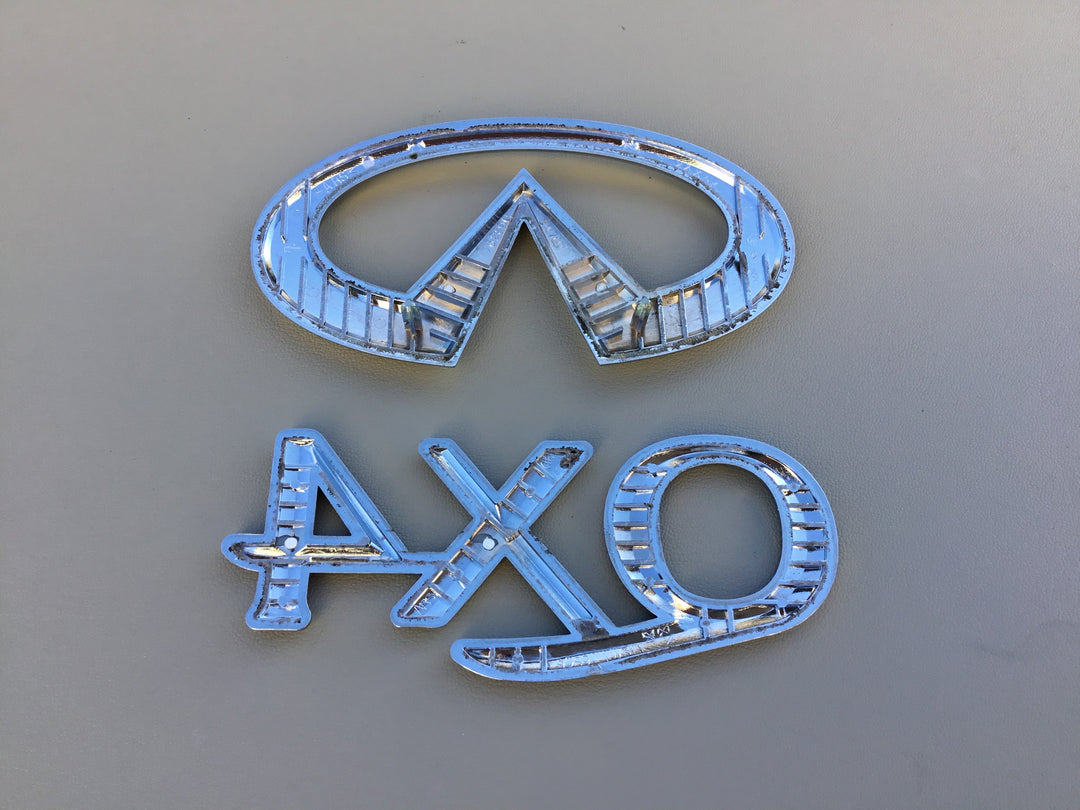 2001-2003 Infiniti QX4 Tailgate Emblem Set