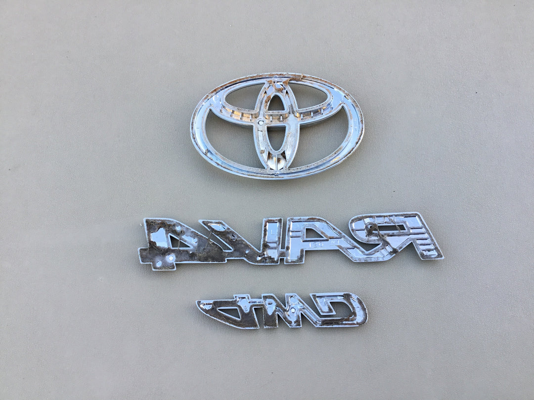 2006-2012 Toyota RAV4 4WD Tailgate Emblem Set