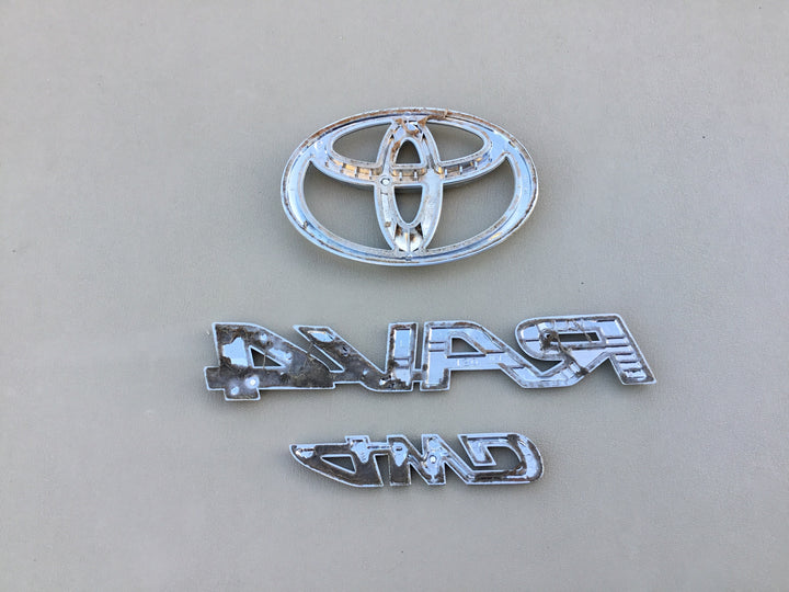 2006-2012 Toyota RAV4 4WD Tailgate Emblem Set