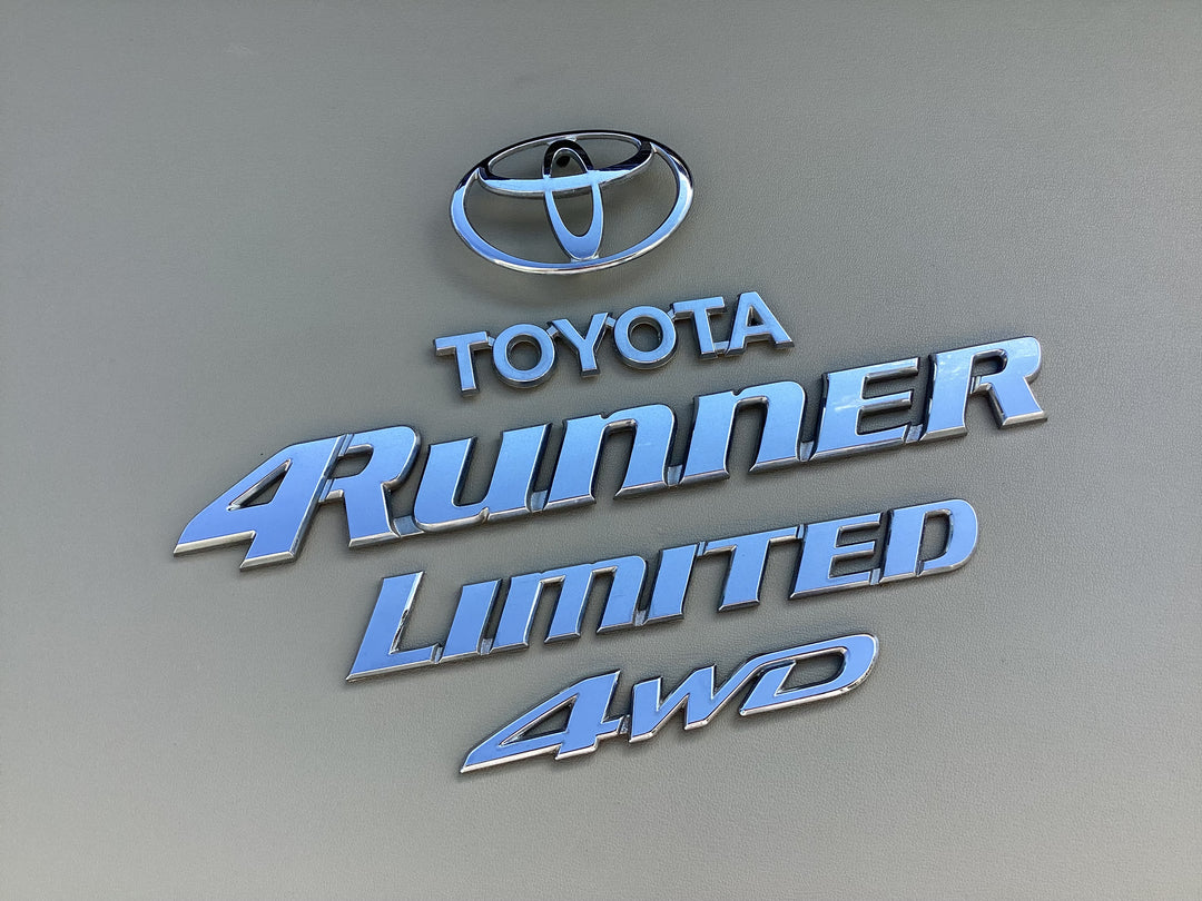 1996-2002 Toyota 4Runner Limited 4WD Tailgate Emblem Set