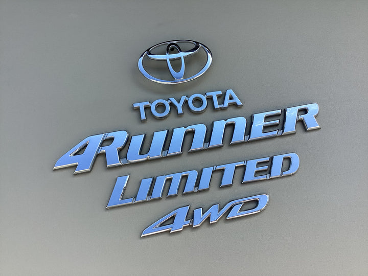 1996-2002 Toyota 4Runner Limited 4WD Tailgate Emblem Set