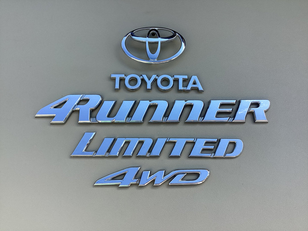 1996-2002 Toyota 4Runner Limited 4WD Tailgate Emblem Set