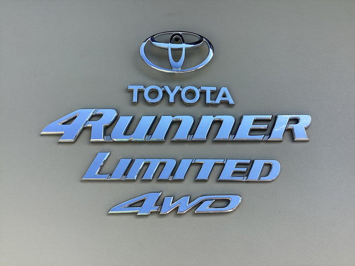 1996-2002 Toyota 4Runner Limited 4WD Tailgate Emblem Set