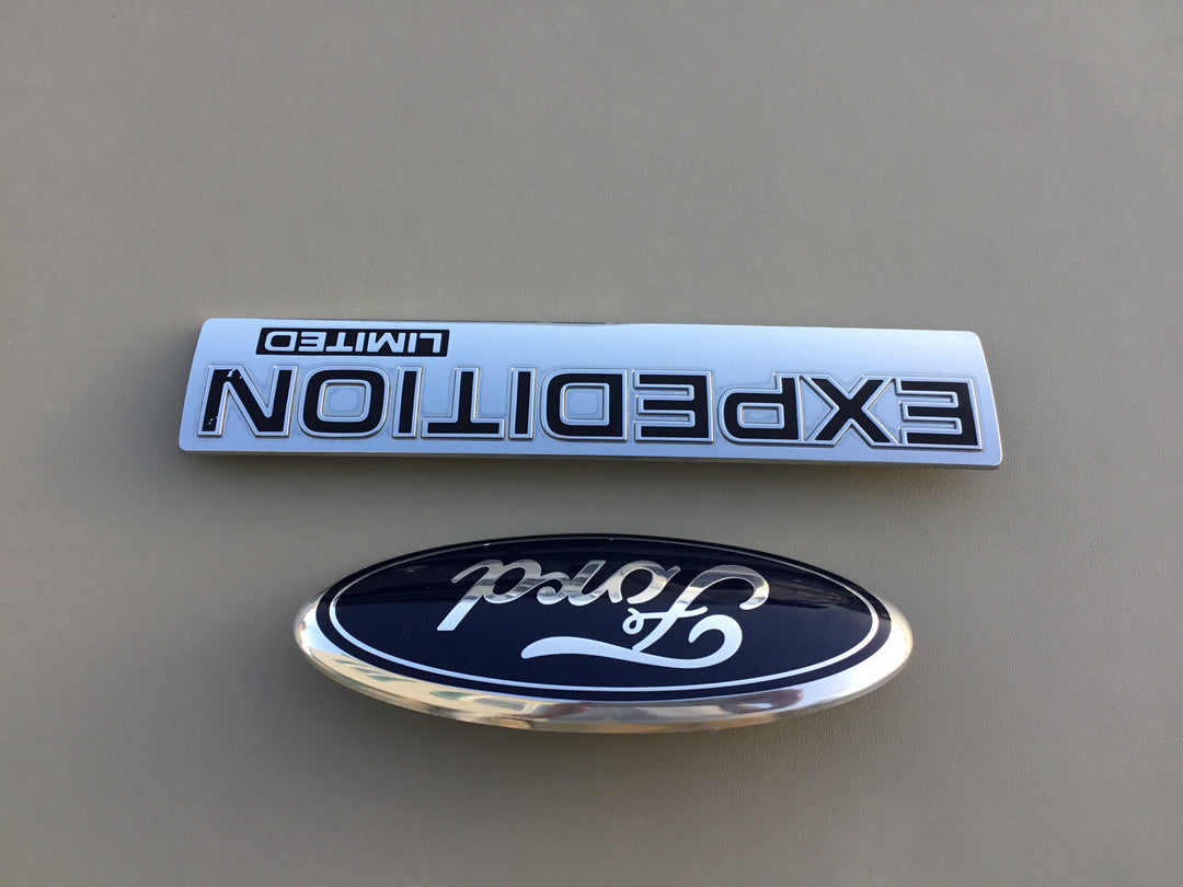 2007-2014 Ford Expedition Limited Tailgate Emblem Set