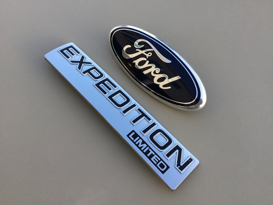 2007-2014 Ford Expedition Limited Tailgate Emblem Set