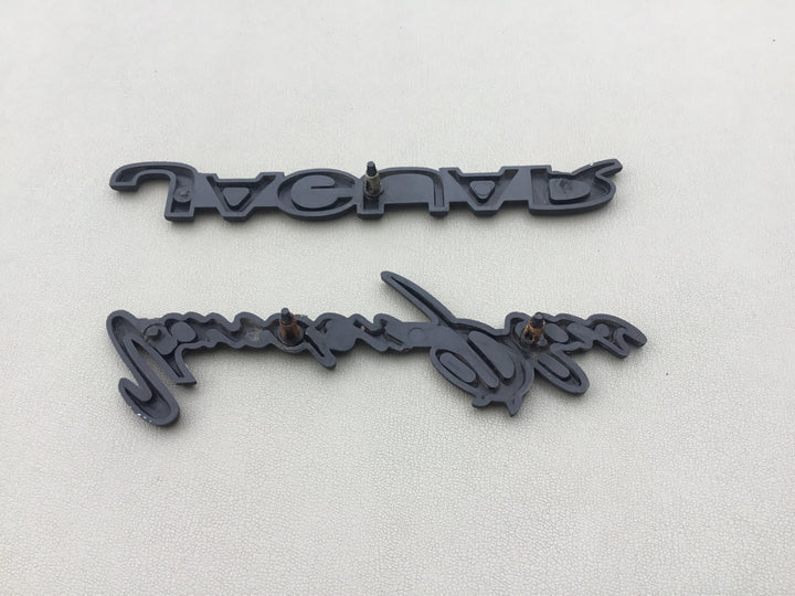 1985 Jaguar Vander Plas Trunk Emblem Set