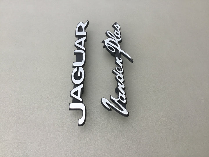 1985 Jaguar Vander Plas Trunk Emblem Set