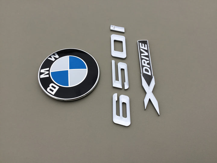 2013 BMW 650i X Drive Trunk Emblem Set