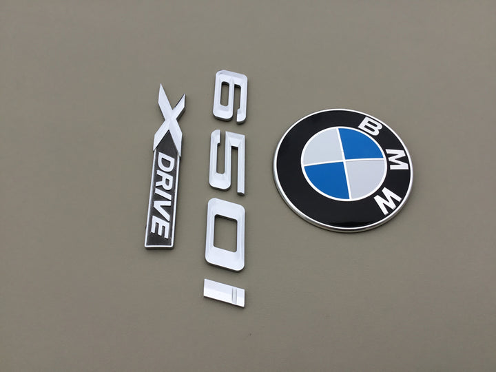 2013 BMW 650i X Drive Trunk Emblem Set