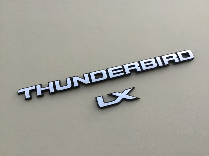 1992-1995 Ford Thunderbird LX Trunk Emblem Set