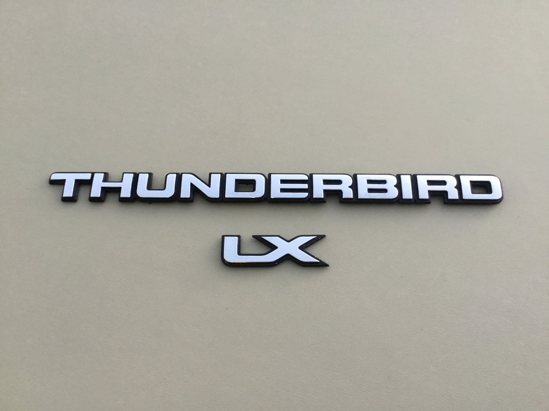 1992-1995 Ford Thunderbird LX Trunk Emblem Set