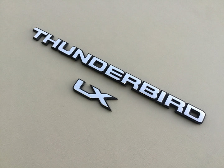 1992-1995 Ford Thunderbird LX Trunk Emblem Set