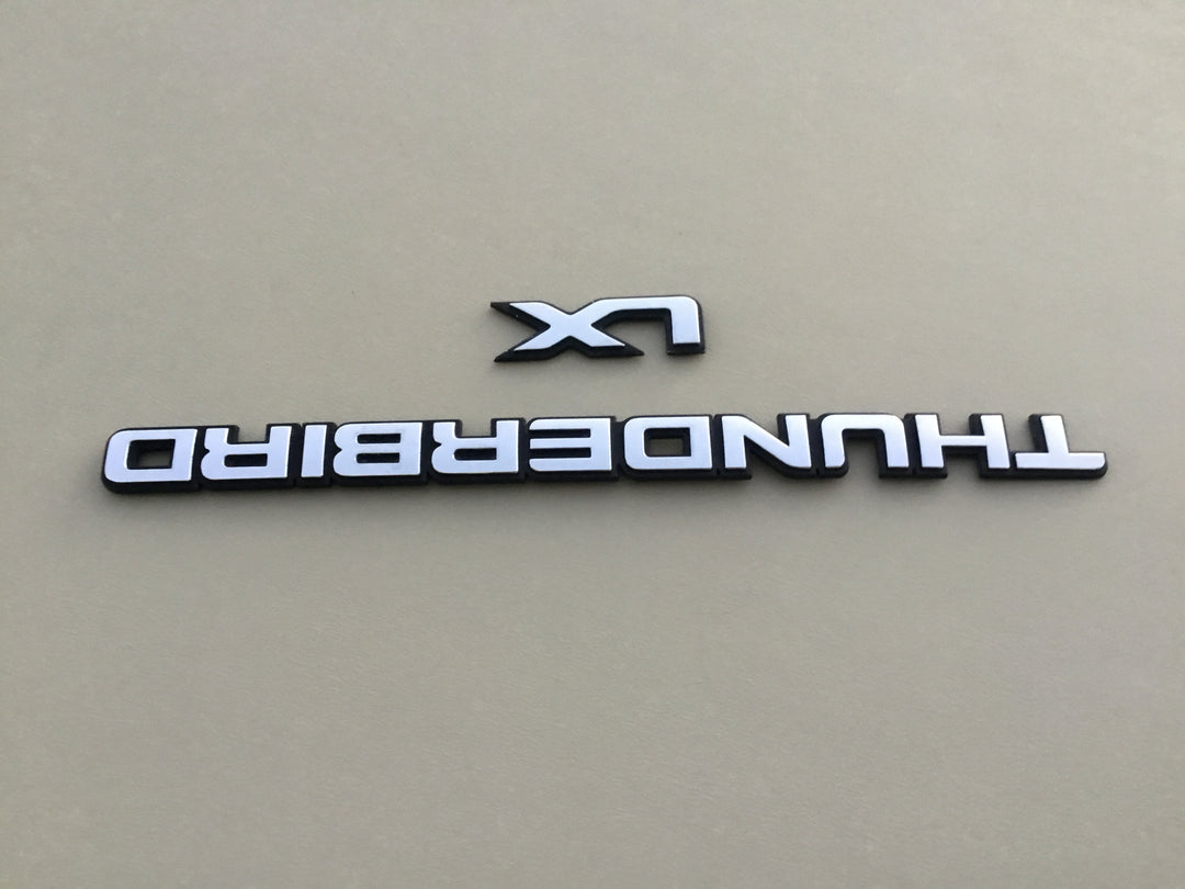 1992-1995 Ford Thunderbird LX Trunk Emblem Set