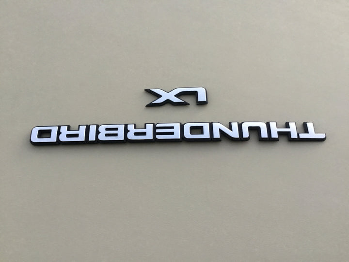 1992-1995 Ford Thunderbird LX Trunk Emblem Set