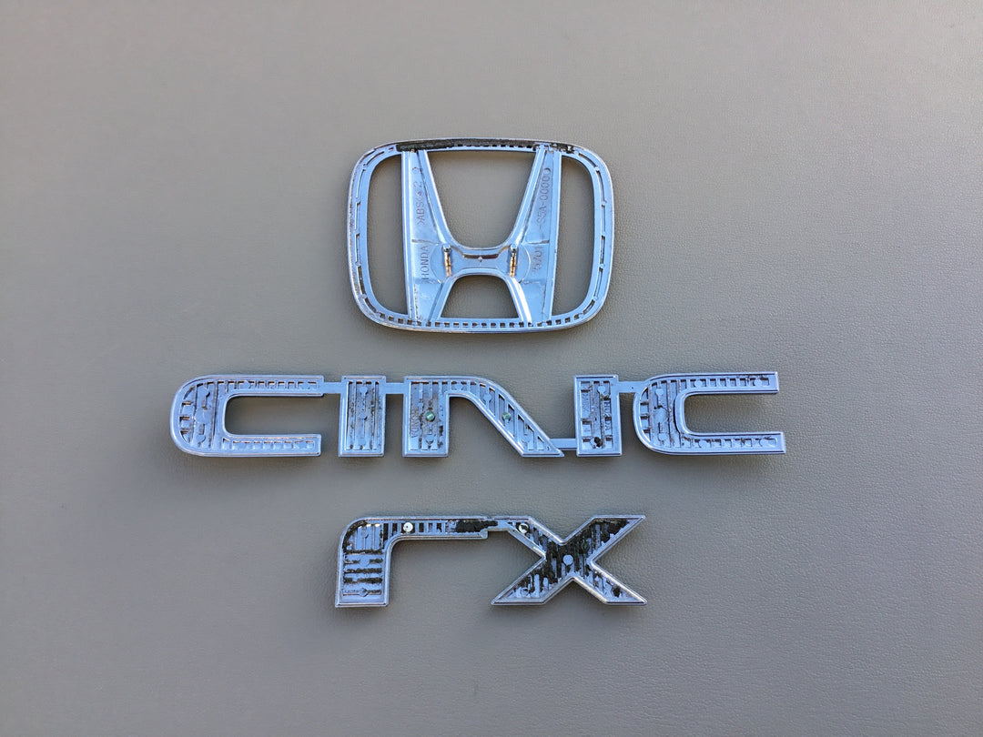 2001-2005 Honda Civic LX Trunk Emblem Set