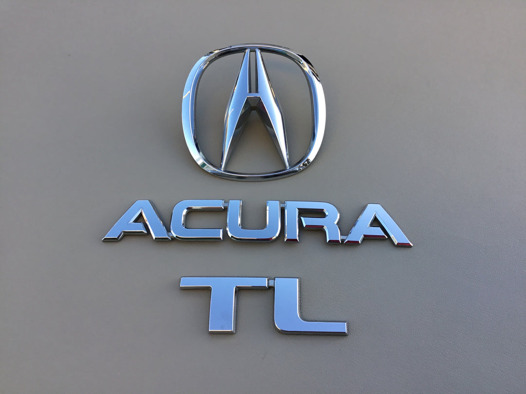 2004-2008 Acura TL Trunk Emblem Set