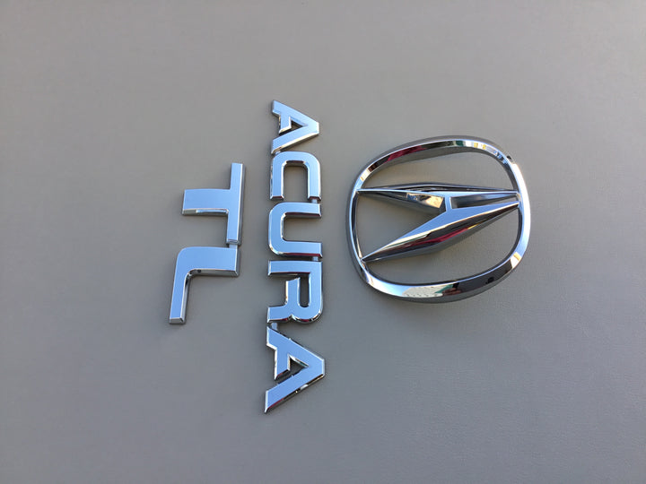 2004-2008 Acura TL Trunk Emblem Set