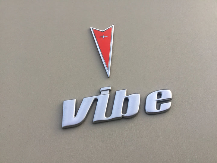 2003-2008 Pontiac Vibe Tailgate Emblem Set