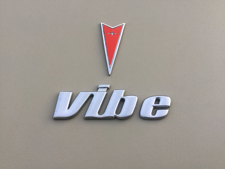 2003-2008 Pontiac Vibe Tailgate Emblem Set