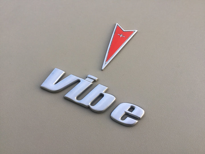 2003-2008 Pontiac Vibe Tailgate Emblem Set