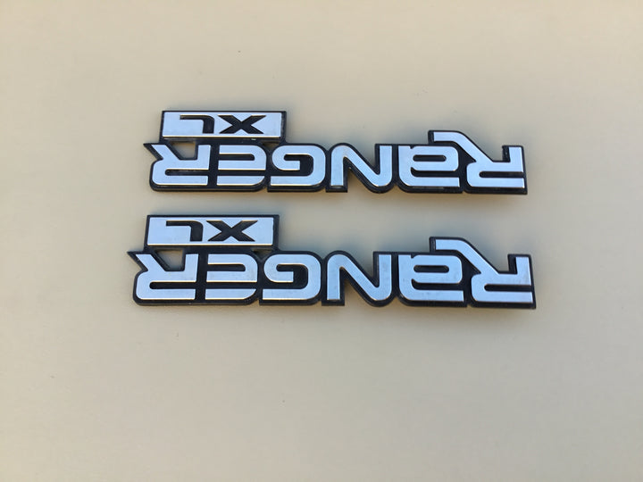 1998-2005 Ford Ranger XL Fender Emblem Set