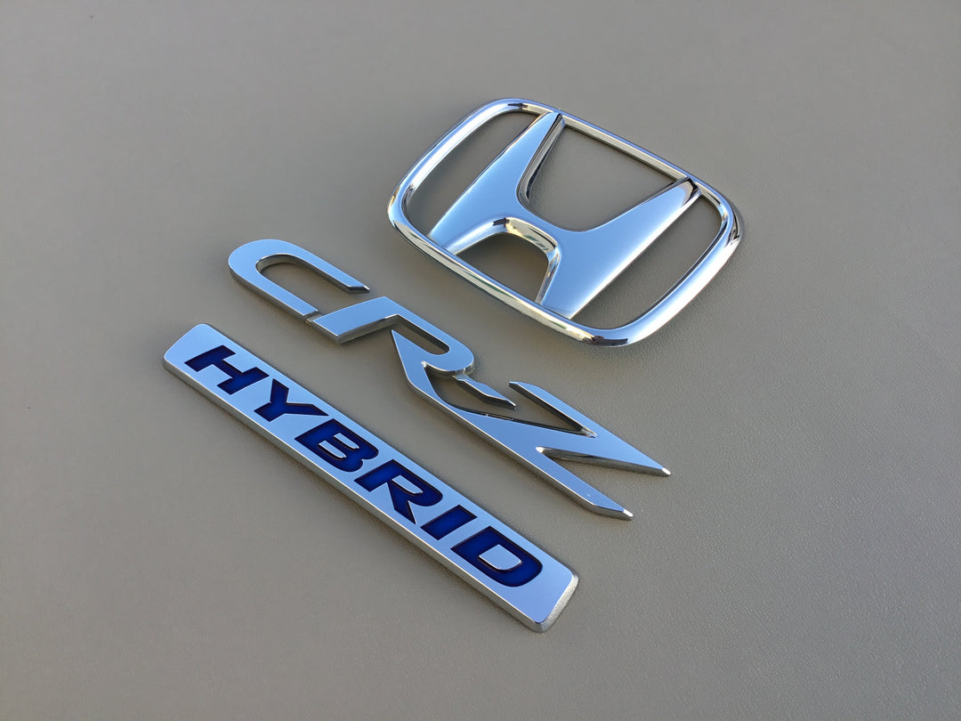 2011-2016 Honda CR-Z Hybrid Trunk Emblem Set