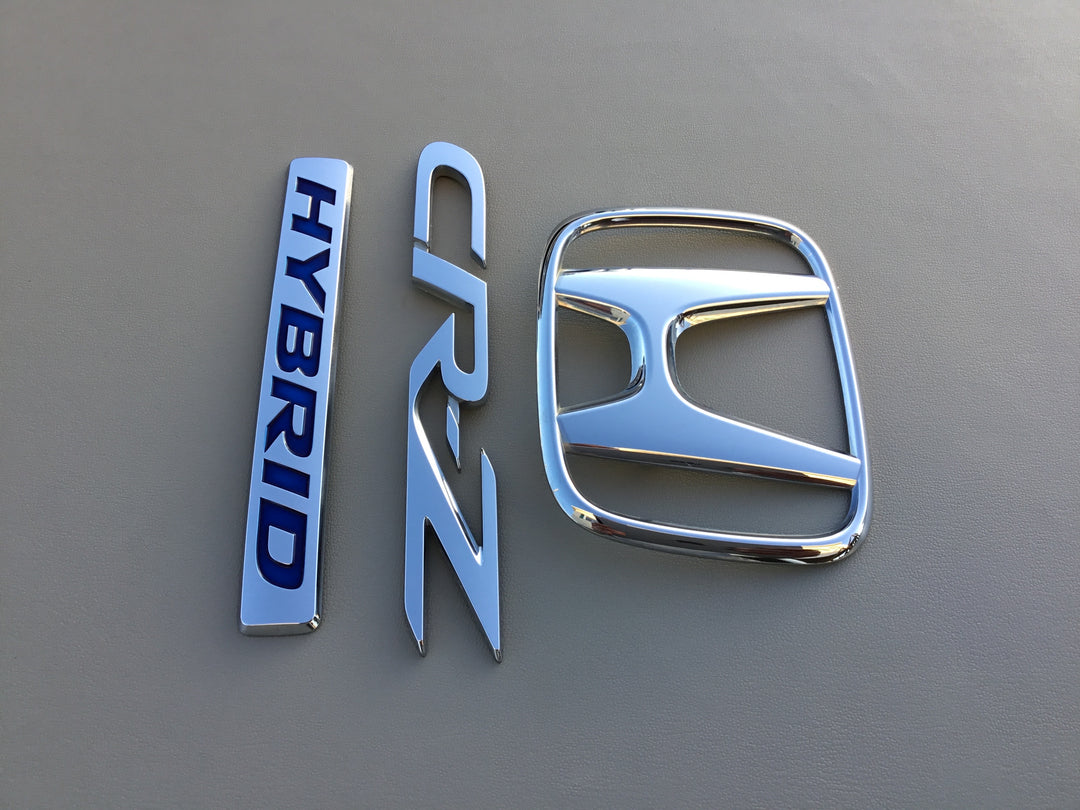 2011-2016 Honda CR-Z Hybrid Trunk Emblem Set