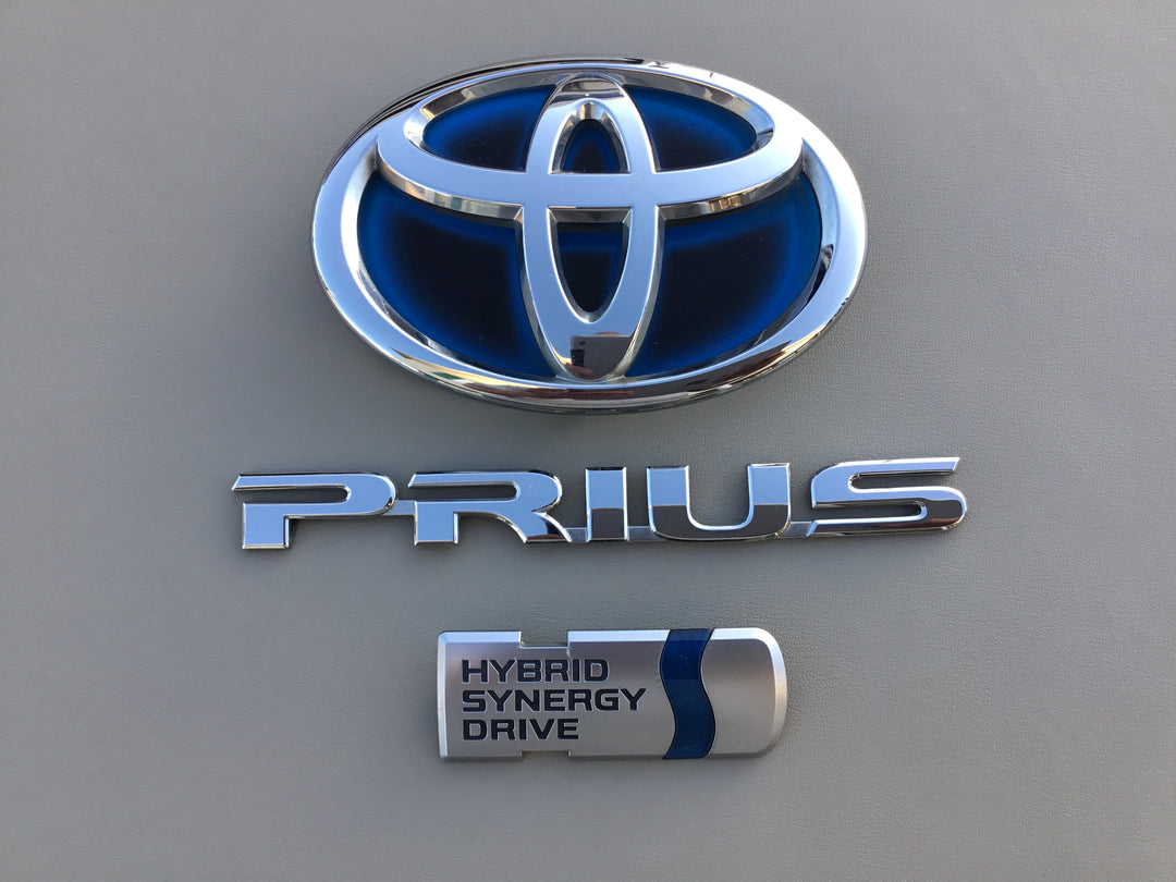 2010-2015 Toyota Prius Hybrid Trunk Emblem Set