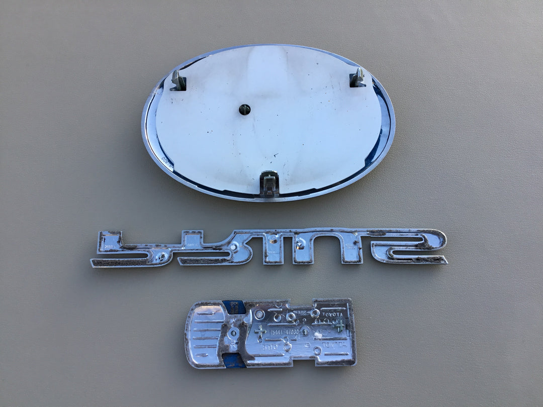 2010-2015 Toyota Prius Hybrid Trunk Emblem Set