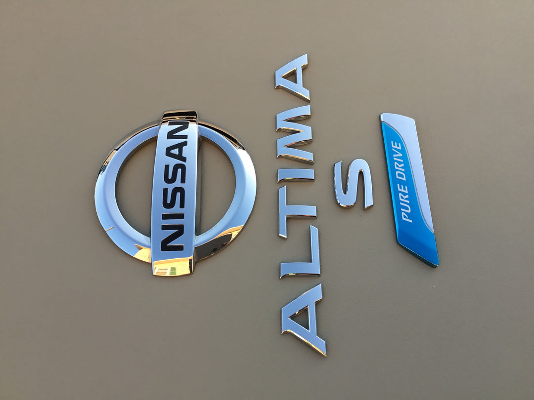 2013-2015 Nissan Altima S Pure Drive Trunk Emblem Set