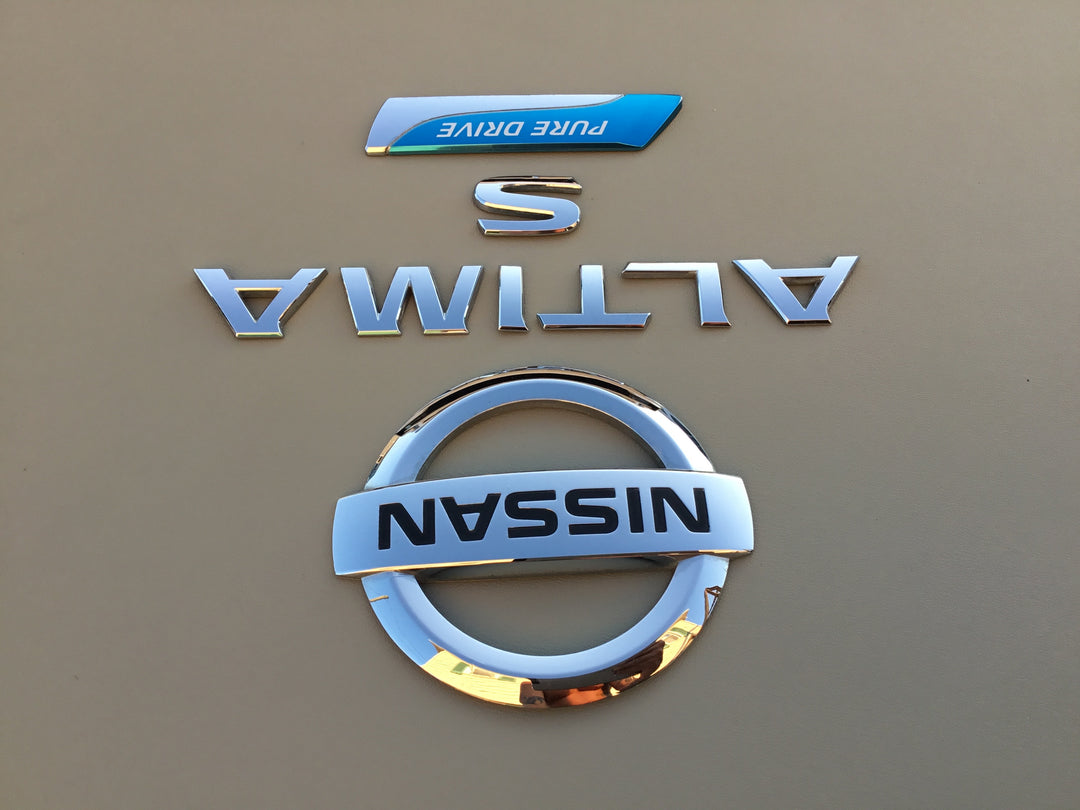 2013-2015 Nissan Altima S Pure Drive Trunk Emblem Set