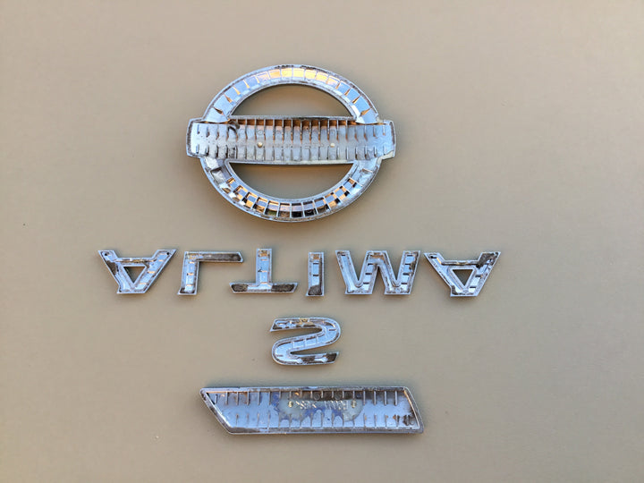 2013-2015 Nissan Altima S Pure Drive Trunk Emblem Set