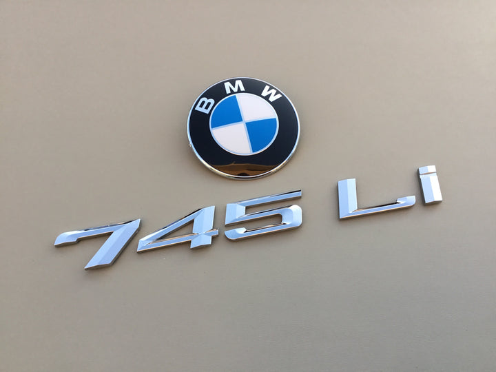 2002-2005 BMW 745Li Trunk Emblem Set