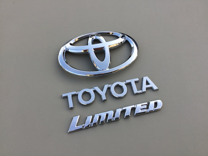 2008-2013 Toyota Highlander Limited Tailgate Emblem Set